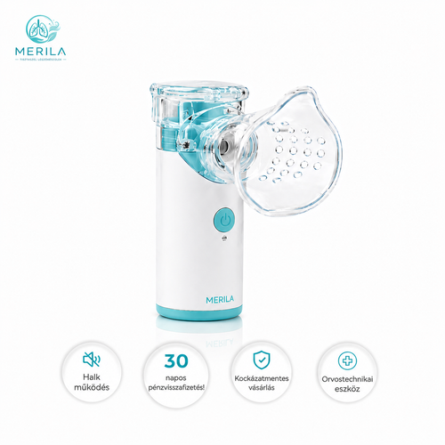 Inhalátor felnőtteknek és gyerekeknek – 30% kedvezménnyel 🎉